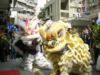 獲醒獅助慶，氣氛相當熱鬧！